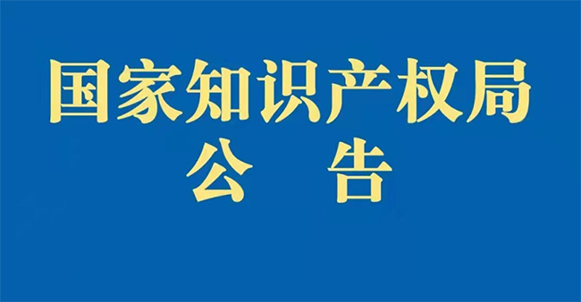 国家知识产权局公告