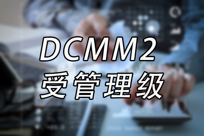 DCMM2-受管理级