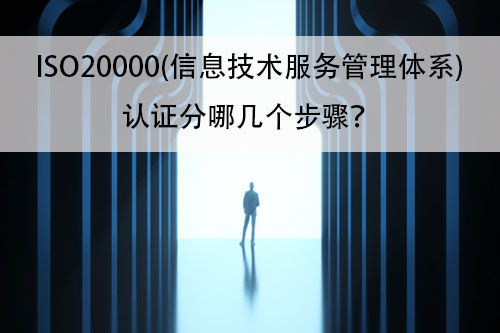 ISO20000和ISO27001分哪几个档？认证步骤是什么？(图2)